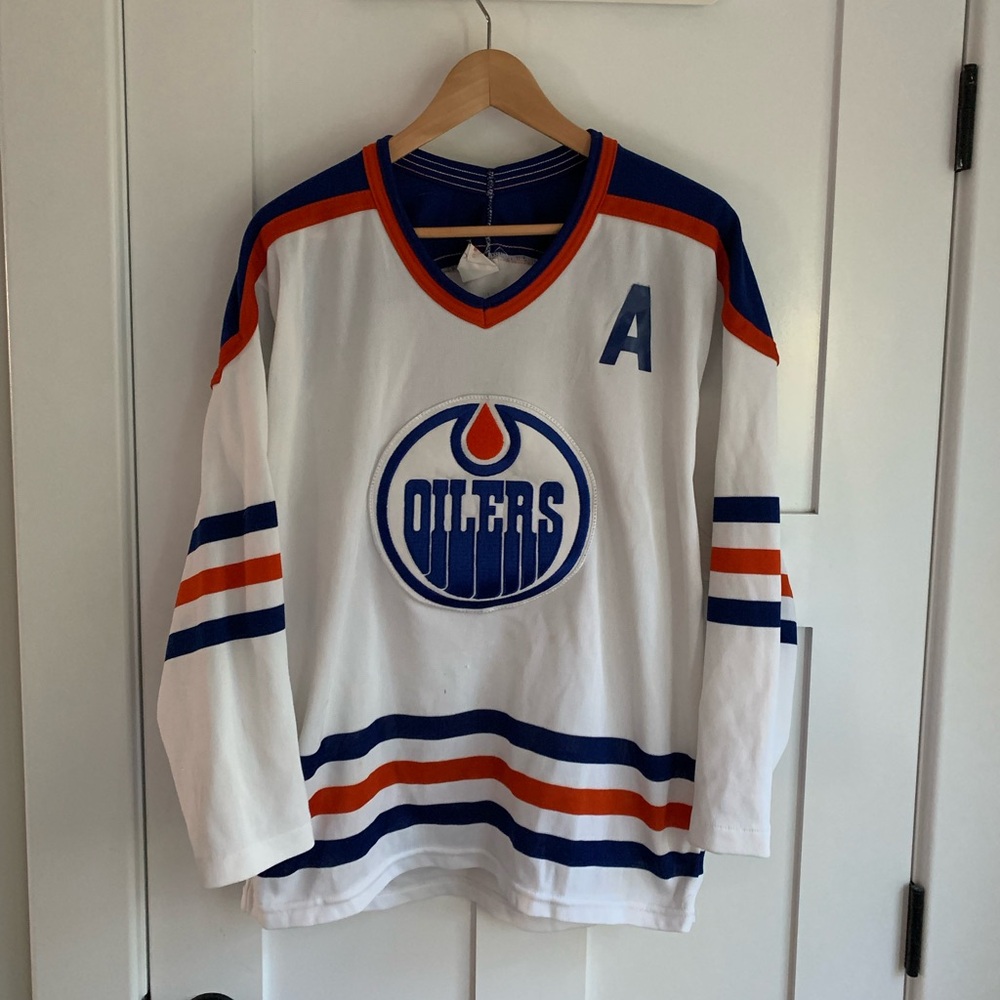 Vintage Edmonton Oilers Esa Tikkanen Jersey